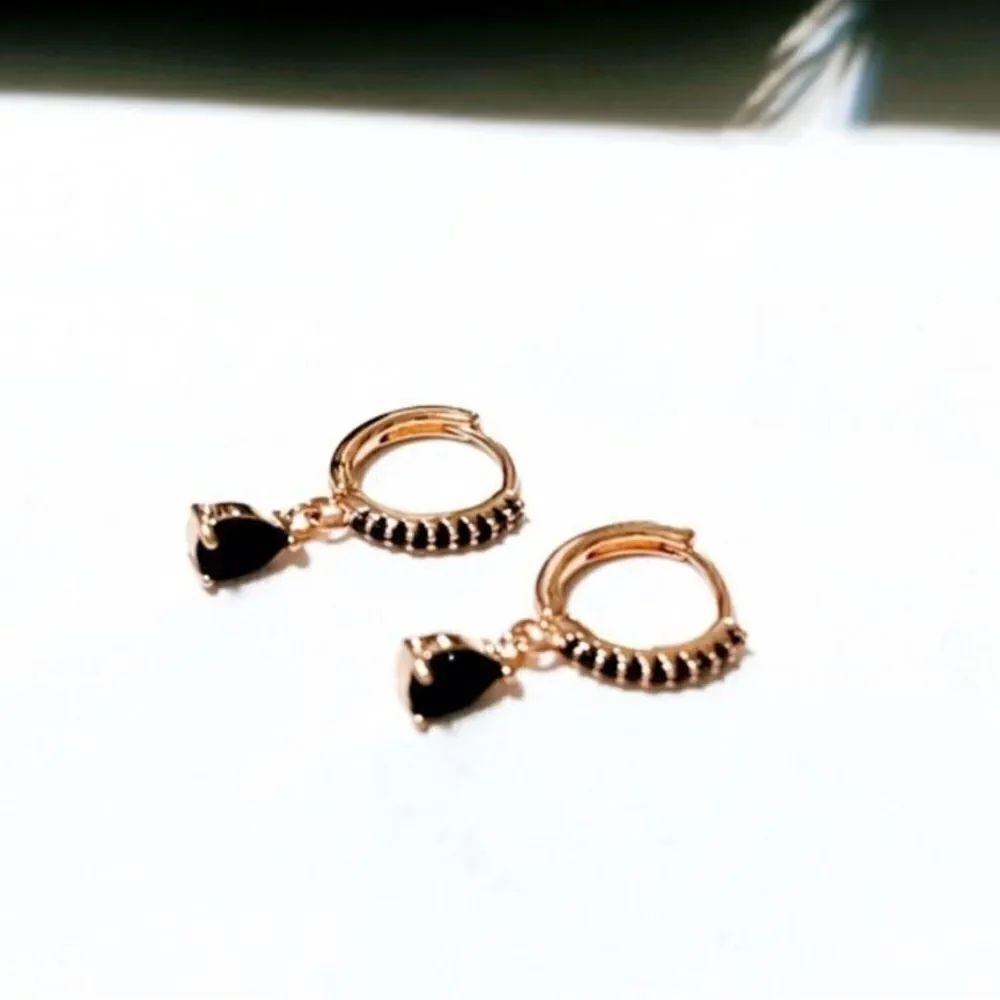 Diamond Hoop Earrings N1429